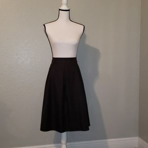 Black Pleated Skirt